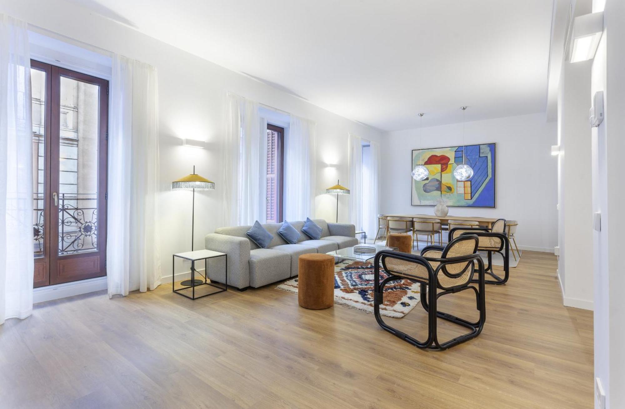 Cibeles Luxe In Madrid Apartment Exterior foto